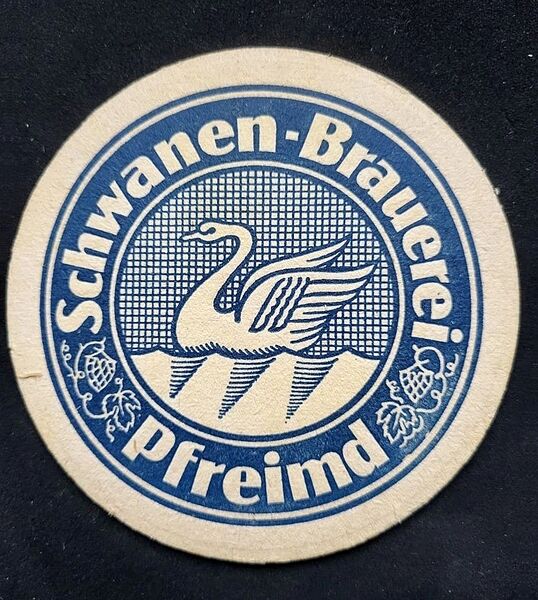 Datei:Bierdeckel - Schwanen-Brauerei - Pfreimd.jpg