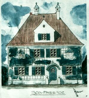 1912 Bauplan Pfarrhof von 1912.JPG