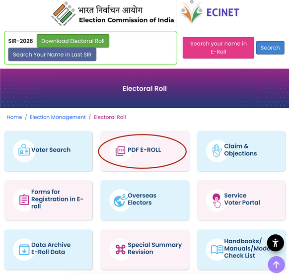 Electoral Rolls - Justice Definitions Project