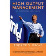 Cover of 'High Output Management' by Andrew S. Grove