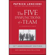 Cover of 'The Five Dysfunctions of a Team' by Patrick Lencioni