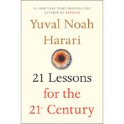 Cover of '21 Lessons for the 21st Century' by Yuval Noah Harari