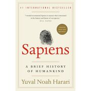 Cover of 'Sapiens' by Yuval Noah Harari