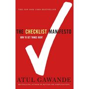 Cover of 'The Checklist Manifesto' by Atul Gawande
