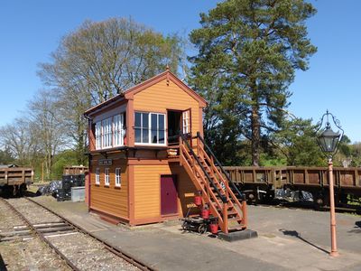 2015: Arley signal box
