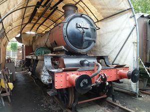 4150 in course of restoration at Bewdley (Jul 2012)