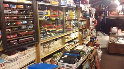 Interior view of the shop