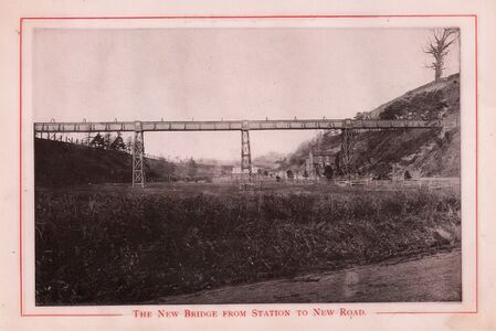 The original 1895 footbridge