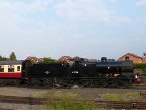2014: Autumn Gala guest LMS Fowler 4F 43924