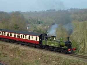 2012: Spring Gala guest 69023 "Joem" leaving Highley