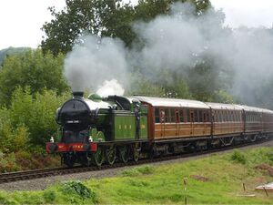 2009: Gala guest Gresley N2 class GNR 1744
