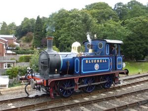 2017: Gala guest SECR Wainwright P class 31323 Bluebell