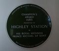 Association of Railway Preservation Societies, Best Restored Station Competition, Champions Award, Highley, 1986