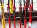Levers 1 to 6