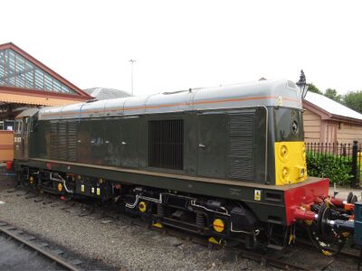 2024: BR Class 20 20007 at Kidderminster