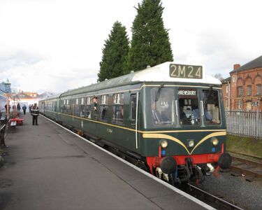 2024: The 3-car DMU returned to service