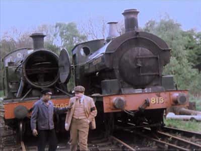 George Grant and Ted Jarvis with '4506' and 813