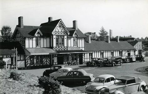 1959: a view of the original Kidderminster station building (Sellick Collection)