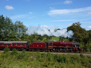 2010: Gala guest LMS Stanier Jubilee 45690 Leander