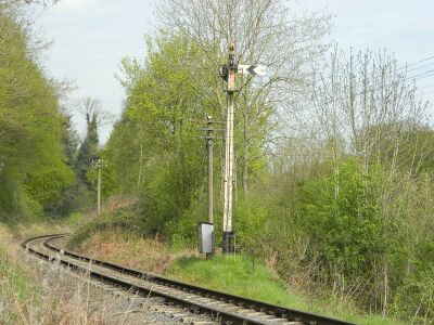 Arley Up Distant (signal 25) in 2016