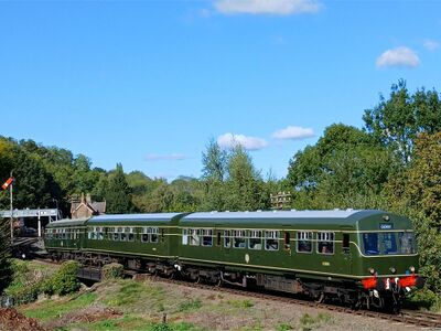The Class 101 DMU at Highley
