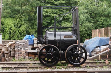 At Bridgnorth just before departure to Holland