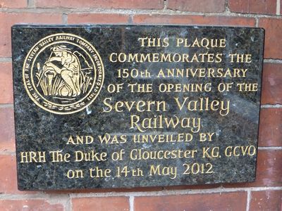 150th Anniversary plaque