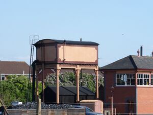 2016: Water tower at Kidderminster