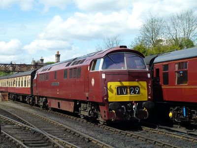 2012: D1062 Western Courier at Bridgnorth