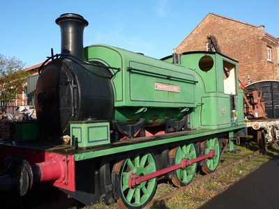 2009: MW 2047 "Warwickshire" on static display at Kidderminster