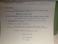 Letter announcing a meeting of the Birmingham branch of the Severn Valley Railway Society on 4 April 1966.