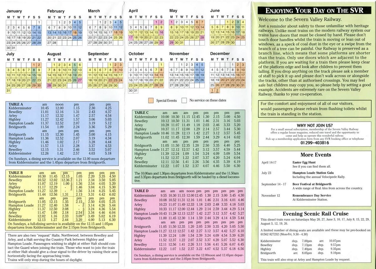 Severn Valley Railway Timeline 2006 - SVR Wiki