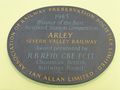 Association of Railway Preservation Societies, Best Restored Station Competition, Champions Award, Arley, 1983