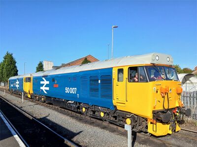 2024: 50007 Hercules at Kidderminster
