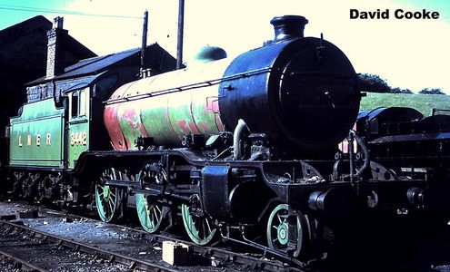 3442 at Bridgnorth in early 1973 (David Cooke)