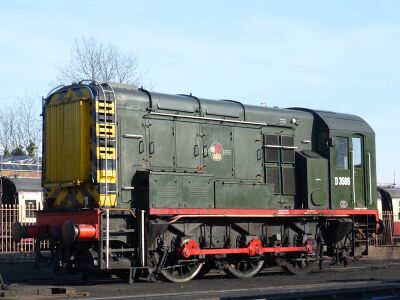 2018: Class 08 shunter D3586 at Bridgnorth