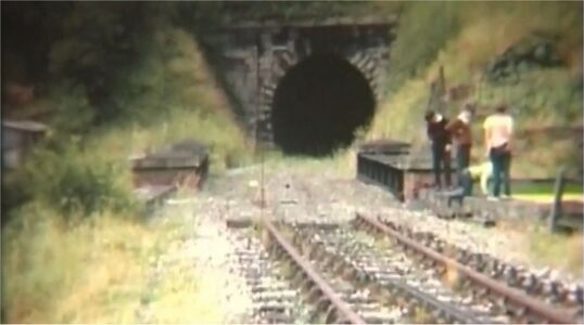 Bridgnorth tunnel and the extend of track lifting to that time