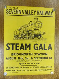 Steam Gala poster