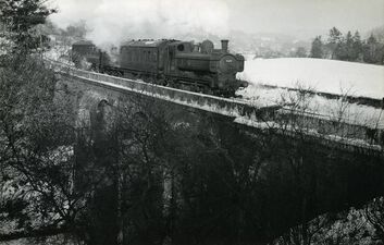 1963: 3619 crossing Oldbury Viaduct