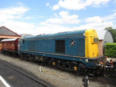 2024: BR Class 20 20189 at Kidderminster