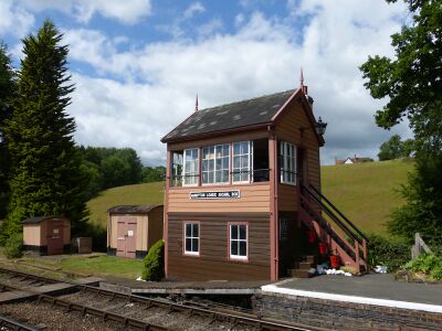 2015: Hampton Loade signal box