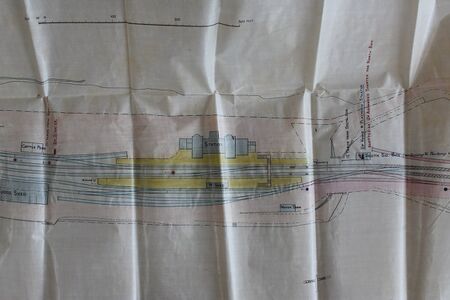 GWR Plan of Bridgnorth station circa 1892