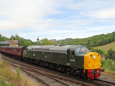40106 Atlantic Conveyor shortly after arrival
