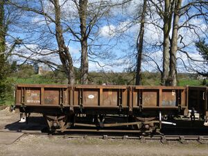 2015: BR 'Rudd' Ballast Wagons at Arley