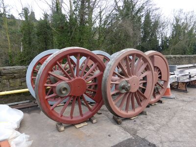 February 2016; New driving wheels delivered