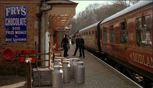 Stopped at Highley