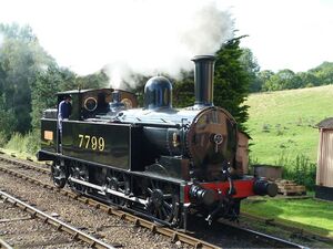 2012: Gala guest LNWR Webb Coal Tank LMS 7799