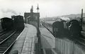 1961: Buildwas, View looking west with four services visible