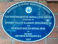 NHRA Westinghouse Signalling Award, Bewdley South Signal Box, 2007