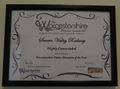 The Worcestershire Welcome Awards, Outstanding Customer Service Award, 2011
